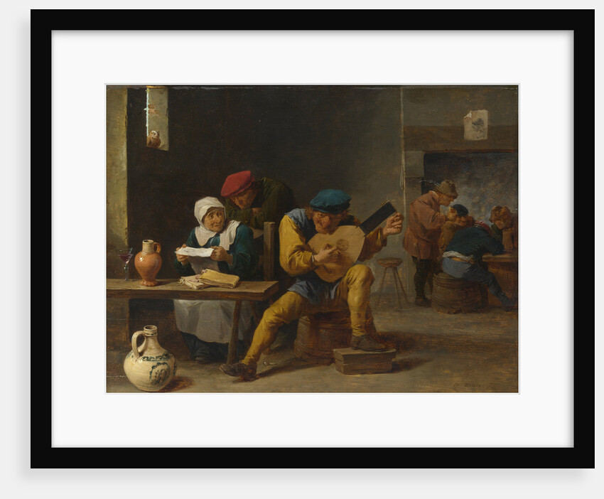 Peasants making Music in an Inn, c. 1635 by David Teniers the Younger