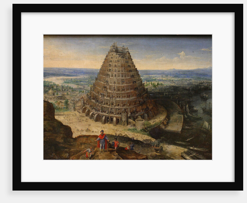 The Tower of Babel, 1594 by Lucas Valckenborch van
