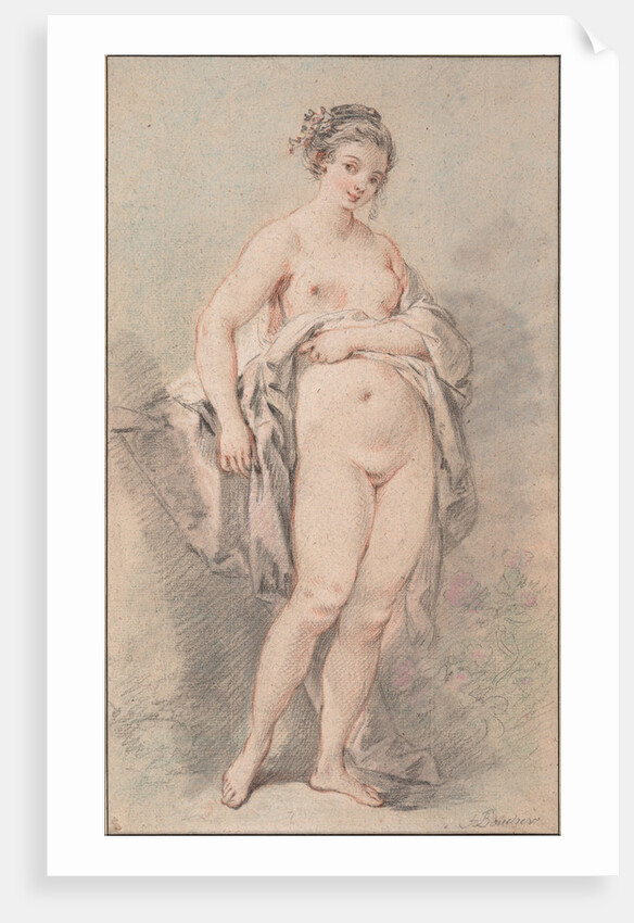 Standing Nude Girl by François Boucher