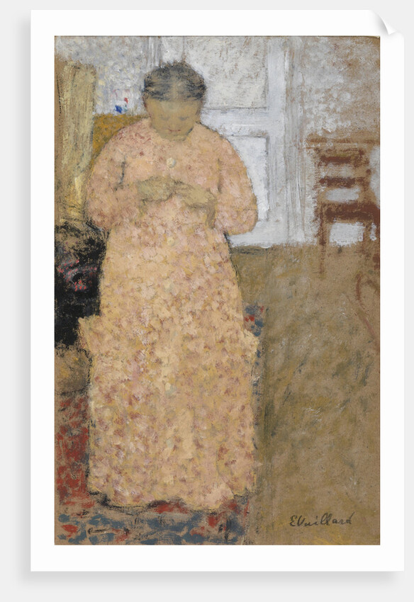 Woman in Pink Dress, um 1900-1904 by Édouard Vuillard