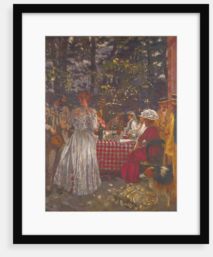 The Terrace at Vasouy, the Lunch, 1901 by Édouard Vuillard