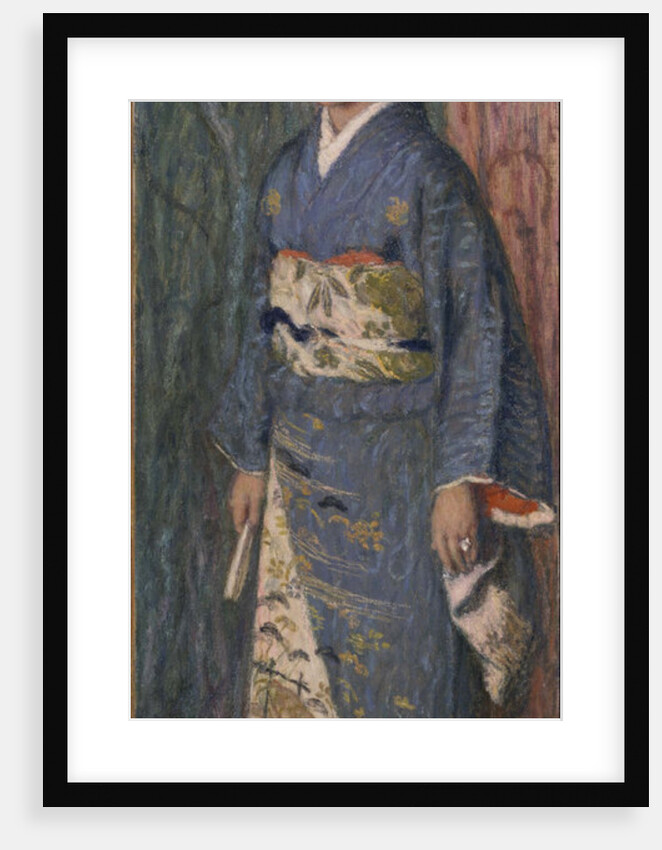 Portrait of a Japanese Woman (Mrs. Kuroki), 1922 by Edmond François Aman-Jean