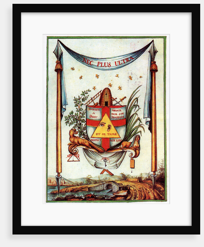 The Masonic Values, 18th century by Anonymous