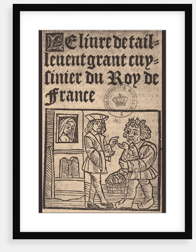 Guillaume Tirel, dit Taillevent  (Le Viandier), 16th century by Anonymous