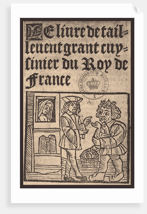 Guillaume Tirel, dit Taillevent  (Le Viandier), 16th century by Anonymous