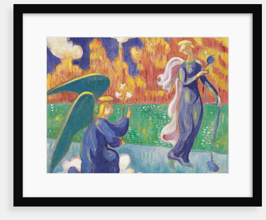 The Annunciation, 1890 by Émile Bernard