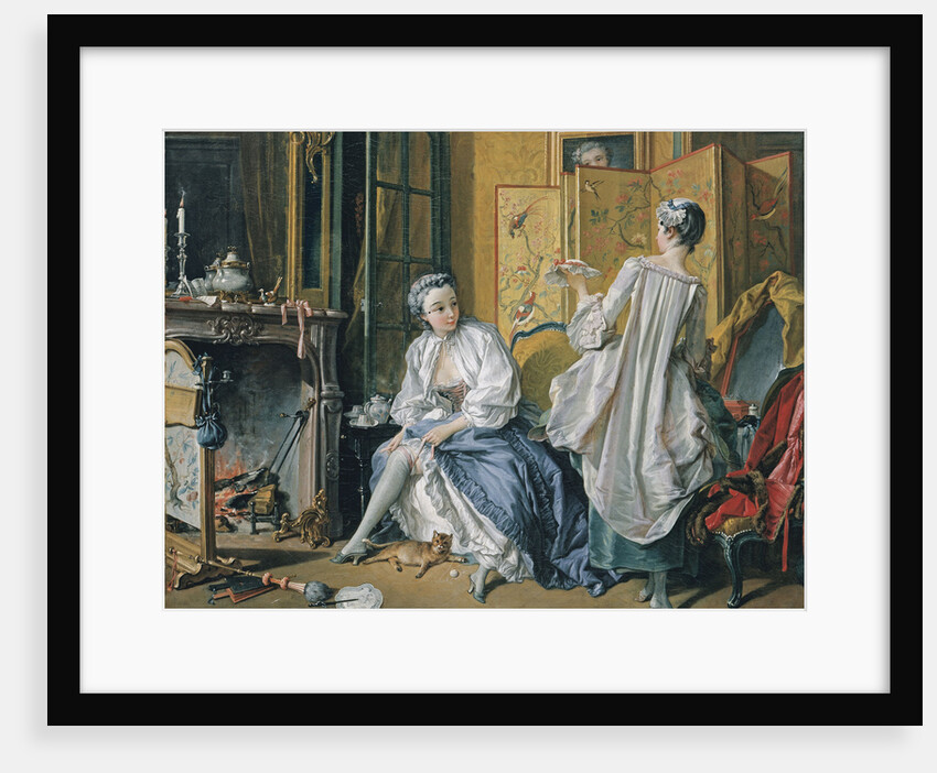 La toilette, 1742 by François Boucher
