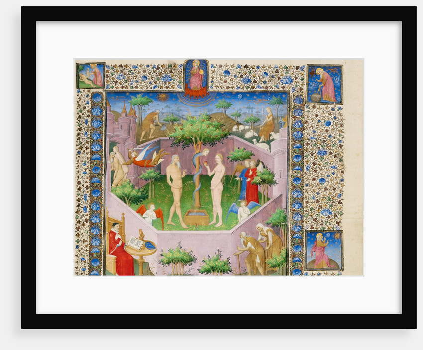 The Story of Adam and Eve, ca 1413-1415 by (Master of the Hours for Marshal Boucicaut) Boucicaut Master