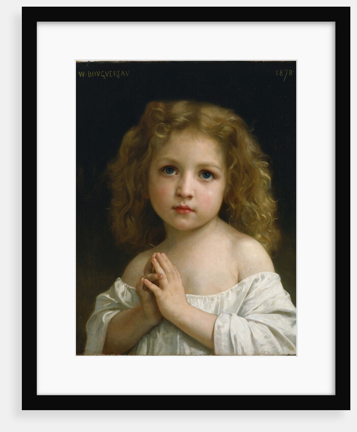 Little Girl, 1878 by William-Adolphe Bouguereau