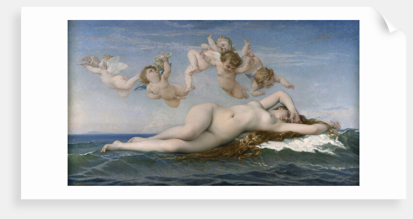 The Birth of Venus, 1863 by Alexandre Cabanel