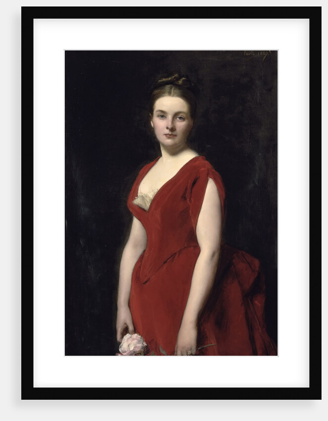 Portrait of Countess Anna Alexandrovna Obolenskaya, 1887 by Charles Émile Auguste Carolus-Duran
