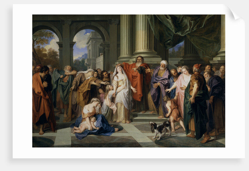 Susannah accused of adultery, 1695-1696 by Antoine Coypel