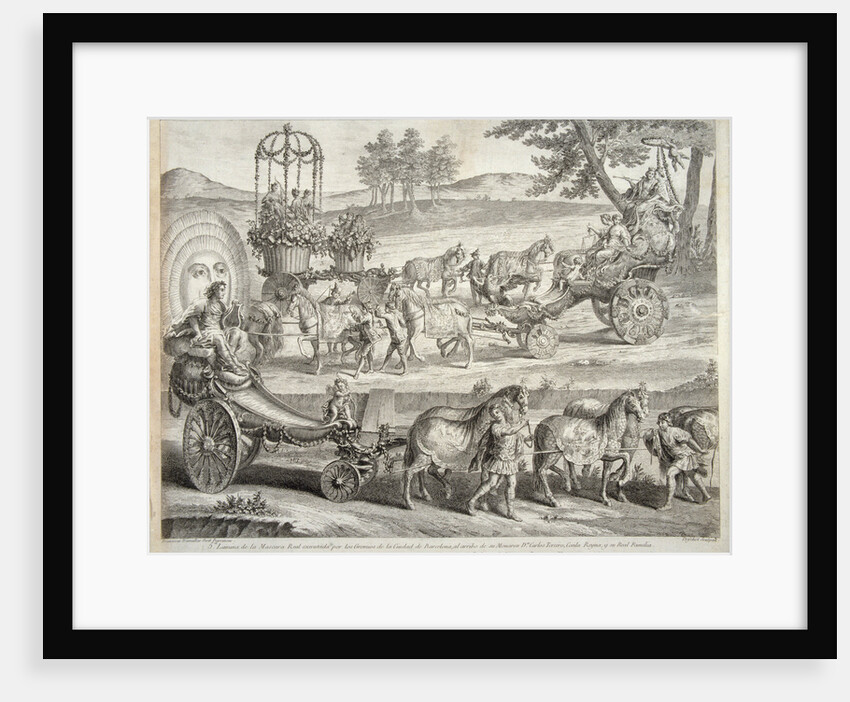 The Chariot of Apollo, 1764 by A. J. De Fehrt