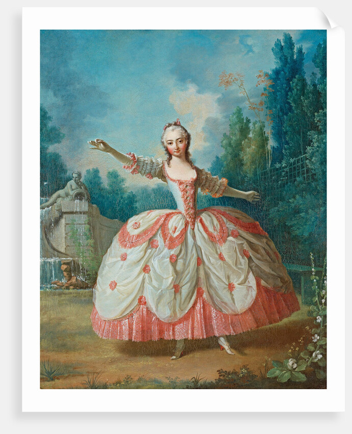 Portrait of Barbara Campanini, known as La Barbarina, 1721 by Jean Philippe Delaroche