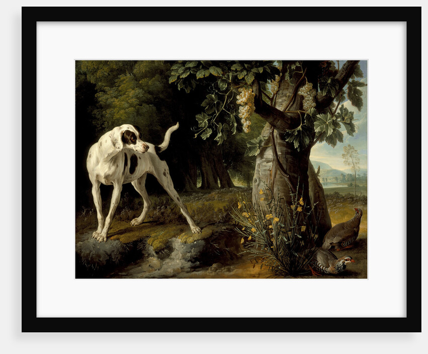Landscape with a Dog and Partridges, 1719 by Alexandre François Desportes