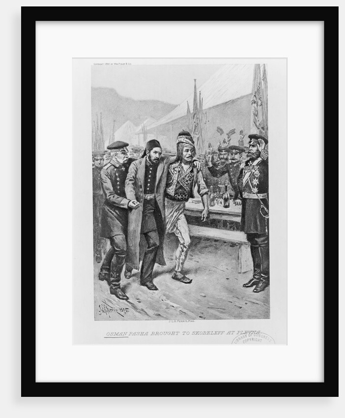 Osman Pasha brought to Skobelev at Plevna, c. 1895 by Jean Leon Gerome Ferris