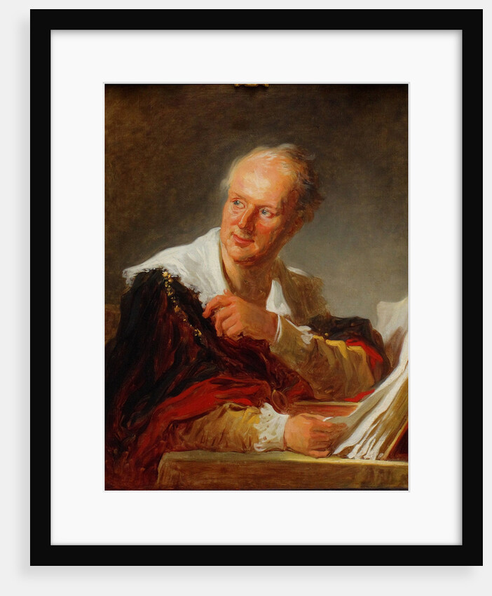 Portrait of Denis Diderot (1713?1784), ca 1769 by Jean Honoré Fragonard