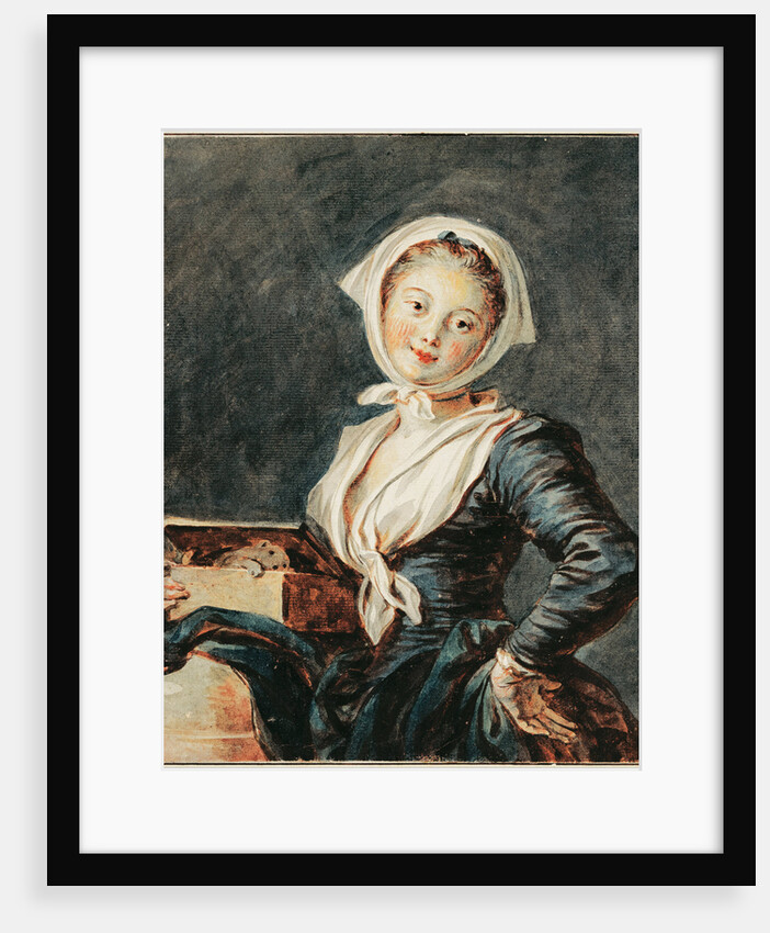 The Girl with the Marmot by Jean Honoré Fragonard