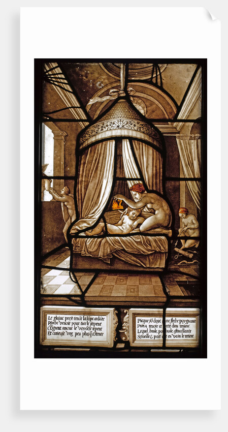 The Story of Psyche (Stained glass window), 1441-1444 by French master