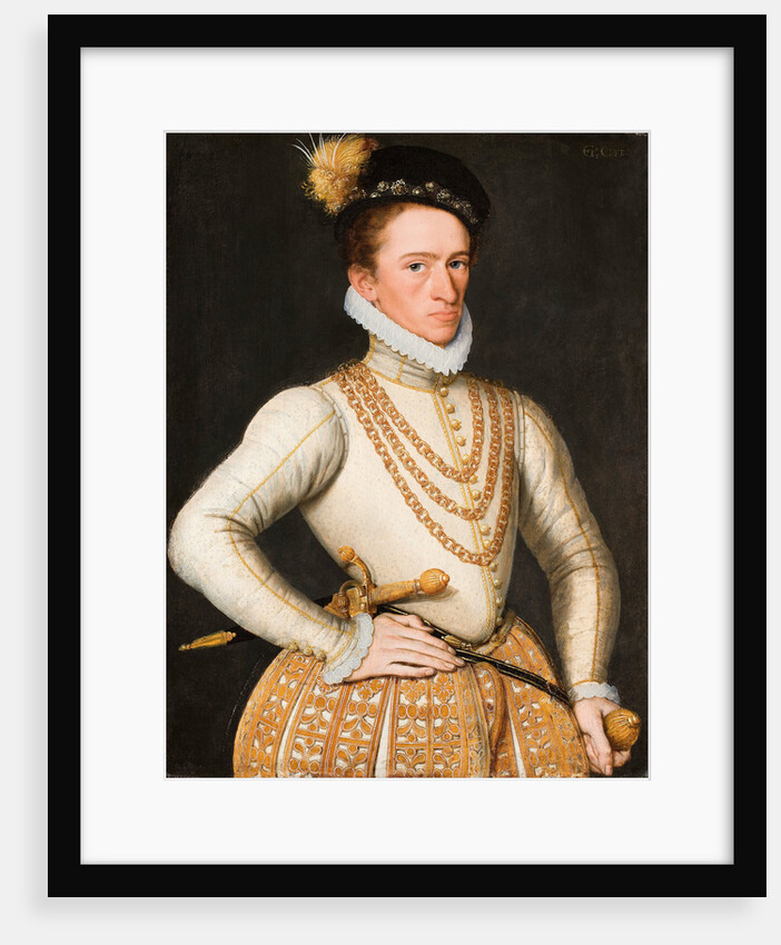 Portrait of an unknown French Nobleman, 1560 by French master