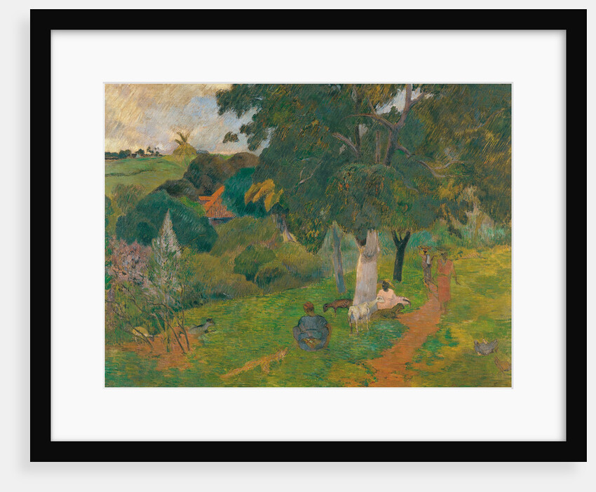 Coming and Going, Martinique, 1887 by Paul Eugéne Henri Gauguin