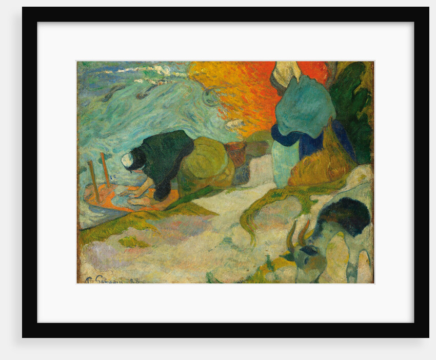 Washerwomen in Arles (Laveuses à Arles), 1888 by Paul Eugéne Henri Gauguin