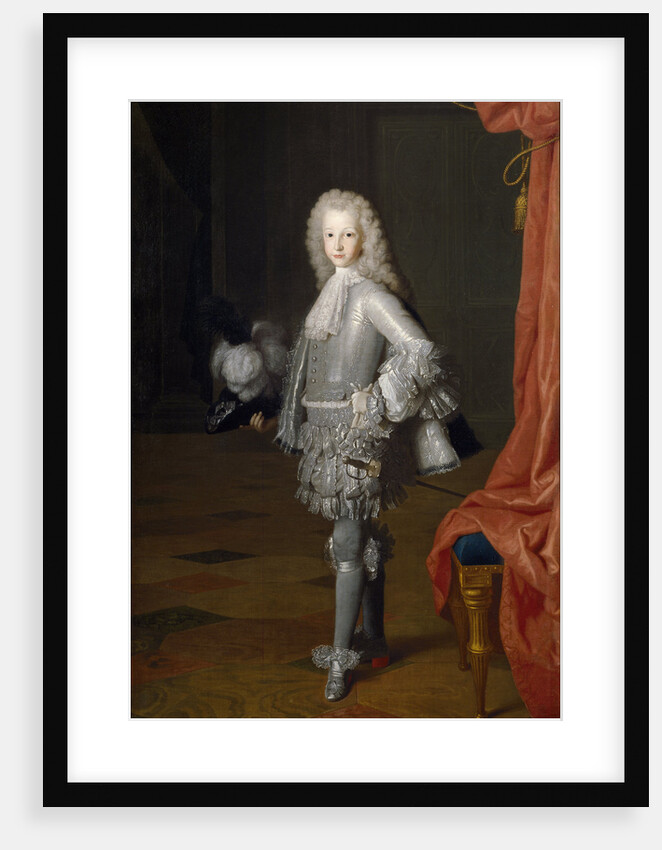 Louis I as Prince of Asturias, 1717 by Michel-Ange Houasse