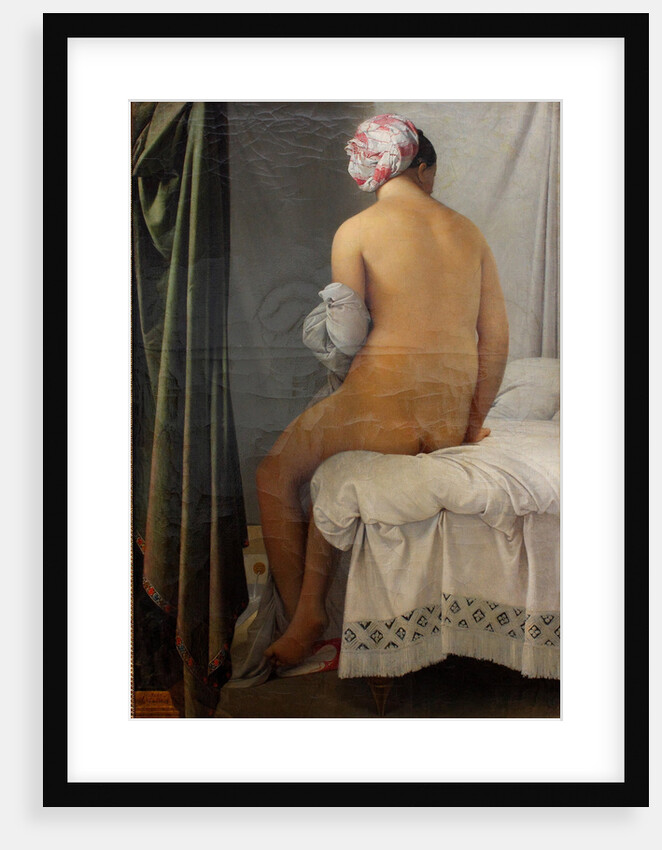 The Valpinçon Bather (La Grande Baigneuse), 1808 by Jean Auguste Dominique Ingres