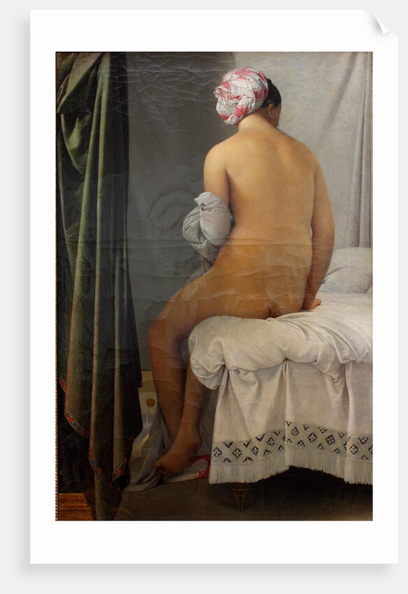 The Valpinçon Bather (La Grande Baigneuse), 1808 by Jean Auguste Dominique Ingres