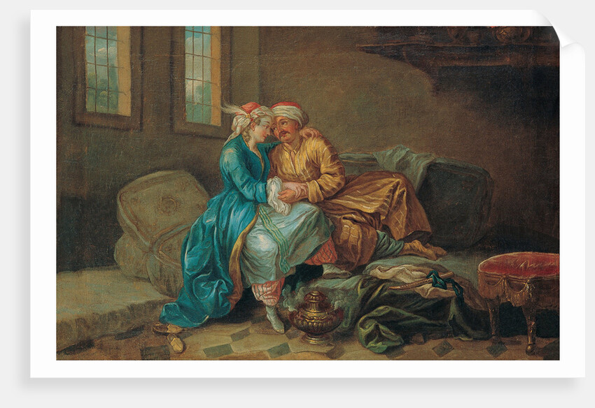 The Sultans Favorite, 18th century by Etienne Jeaurat