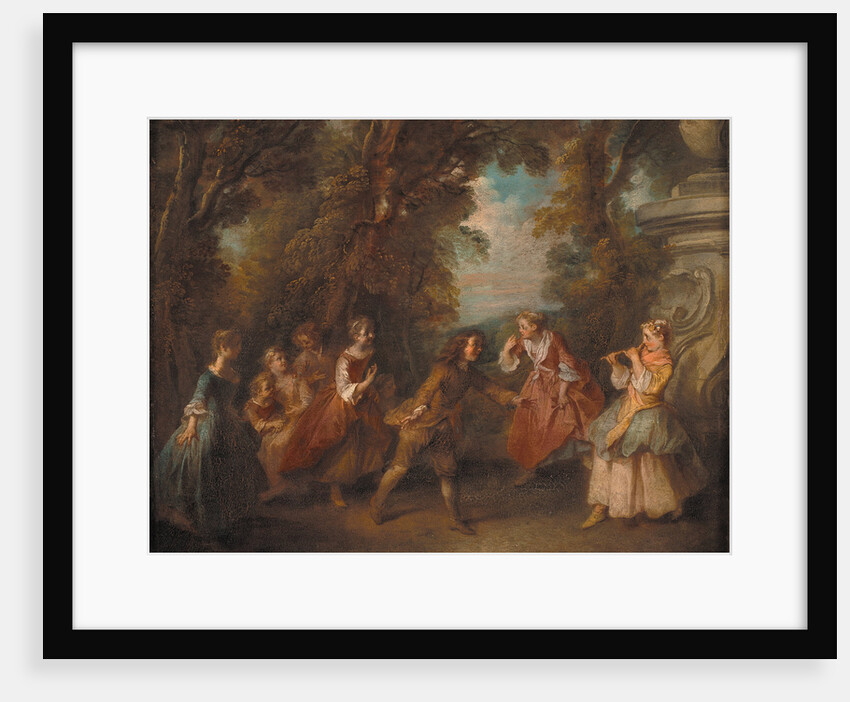 Children at Play in the Open by Nicolas Lancret