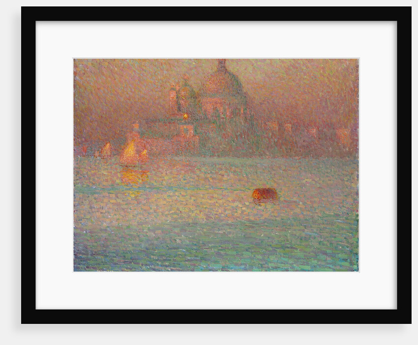 Fireworks. Winter Morning in Venice by Henri Le Sidaner