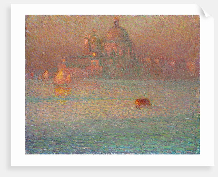 Fireworks. Winter Morning in Venice by Henri Le Sidaner
