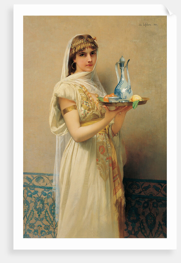 Servant, 1880 by Jules Joseph Lefebvre