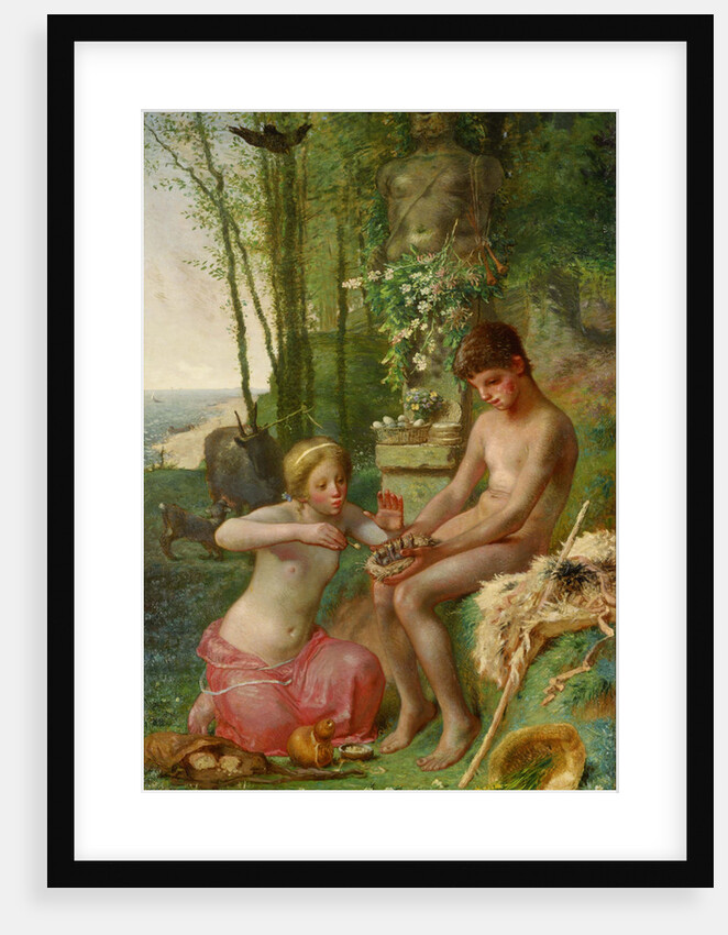 Spring (Daphnis and Chloë), 1865 by Jean-François Millet
