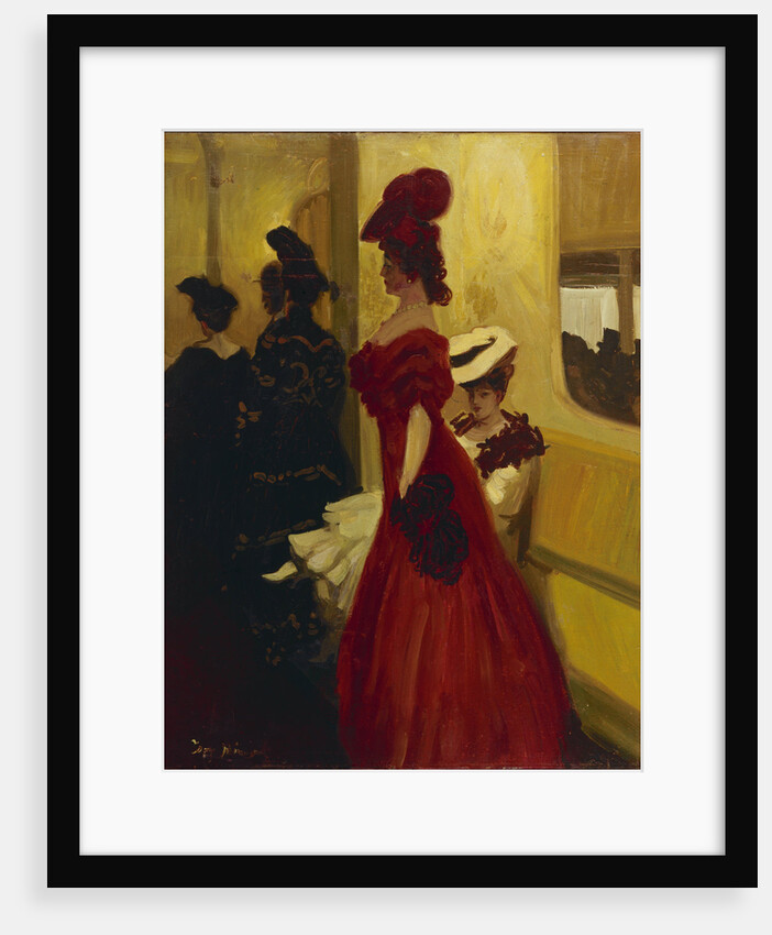 Theatre Box (Spectatress), 1906 by Antoine Guillaume Minartz