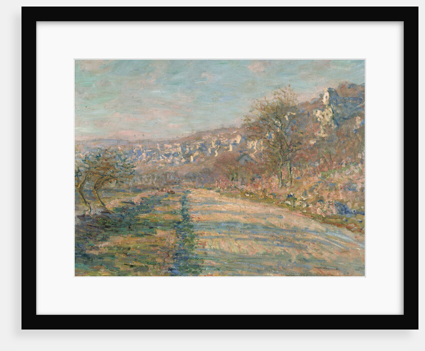 Road of La Roche-Guyon, 1880 by Claude Monet