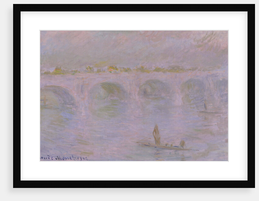 Waterloo Bridge in London, 1902 by Claude Monet