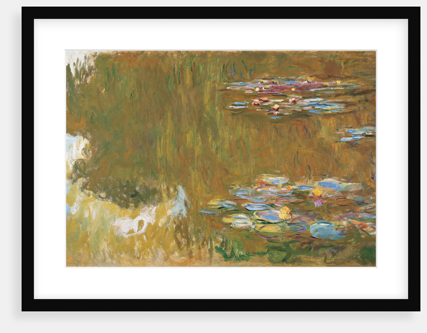 The Water Lily Pond, ca 1917-1919 by Claude Monet