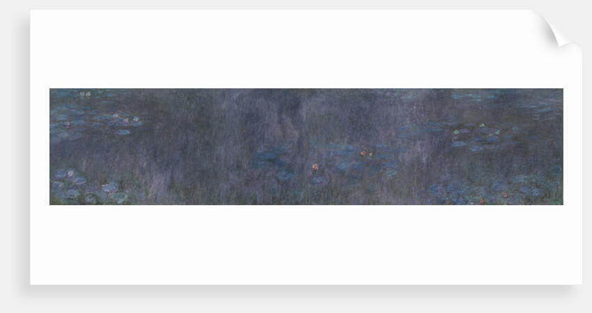 The Water Lilies - Tree Reflections, 1914-1926 by Claude Monet