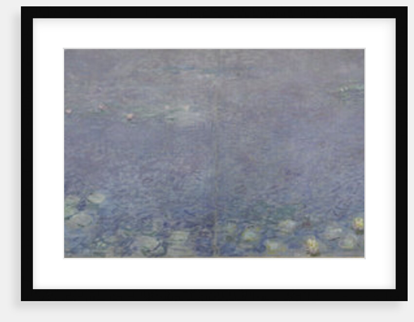 The Water Lilies - Tree Reflections, 1914-1926 by Claude Monet
