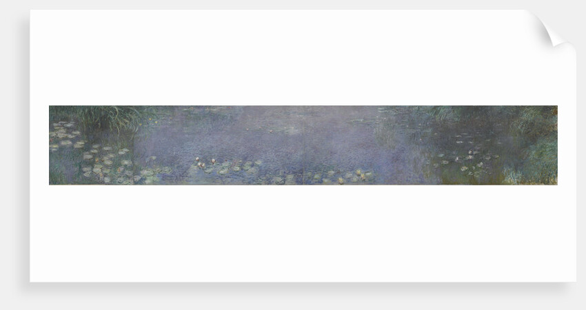 The Water Lilies - Tree Reflections, 1914-1926 by Claude Monet