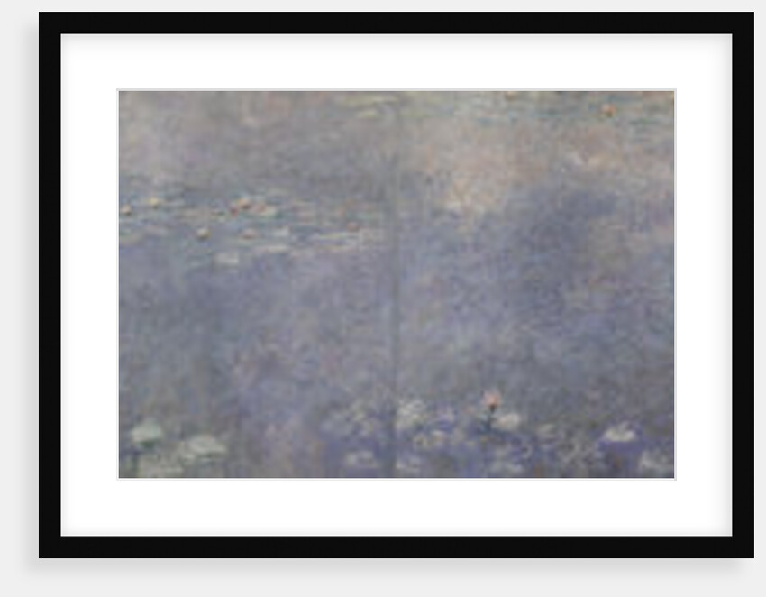The Water Lilies - The Two Willows, 1914-1926 by Claude Monet