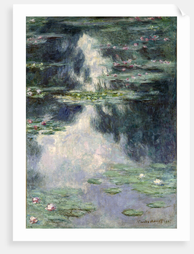 Pond with Water Lilies, 1907 by Claude Monet