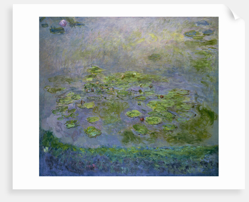 Water Lilies, 1914-1917 by Claude Monet