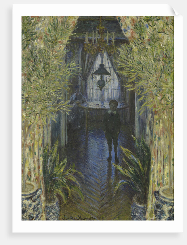 A Corner of the Apartment, 1875 by Claude Monet