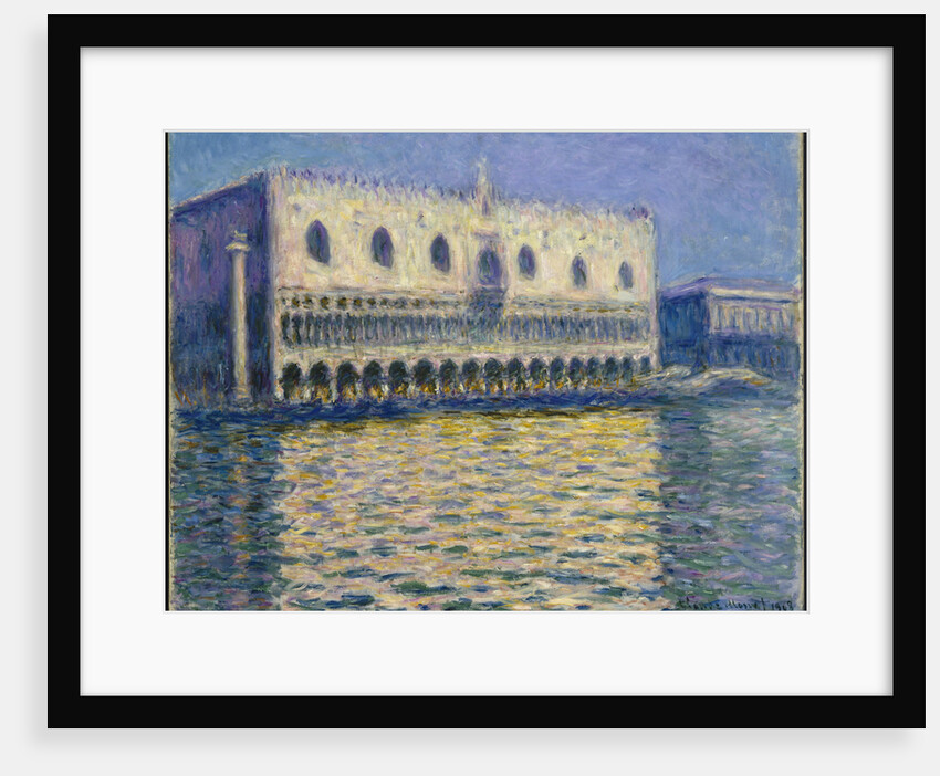 The Doges Palace (Le Palais ducal), 1908 by Claude Monet