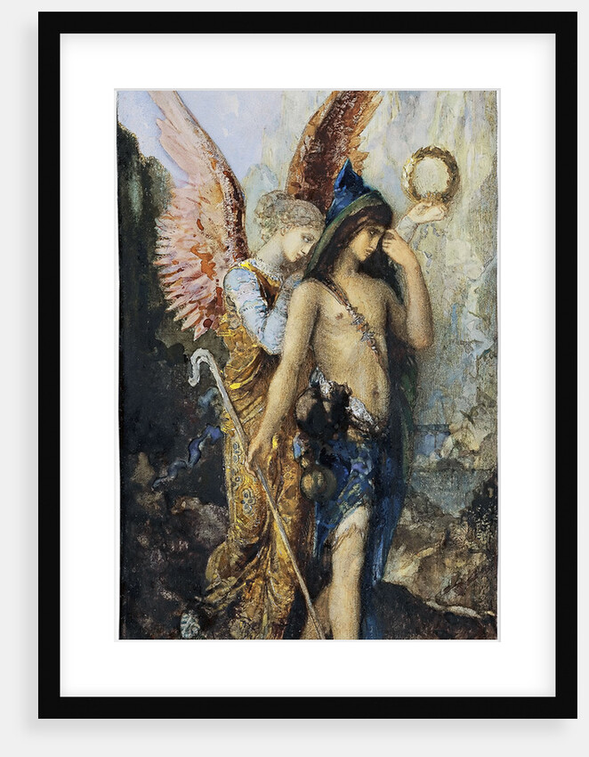 The Voices, c. 1880 by Gustave Moreau