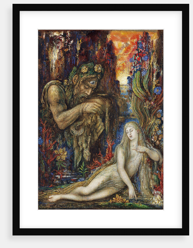 Galathea, ca 1896 by Gustave Moreau