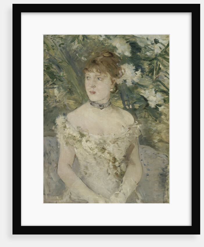 Young Girl in a Ball Gown, 1879 by Berthe Morisot